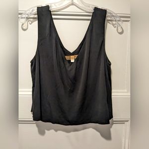 Vintage Holly Harp V-neck sleeveless crop